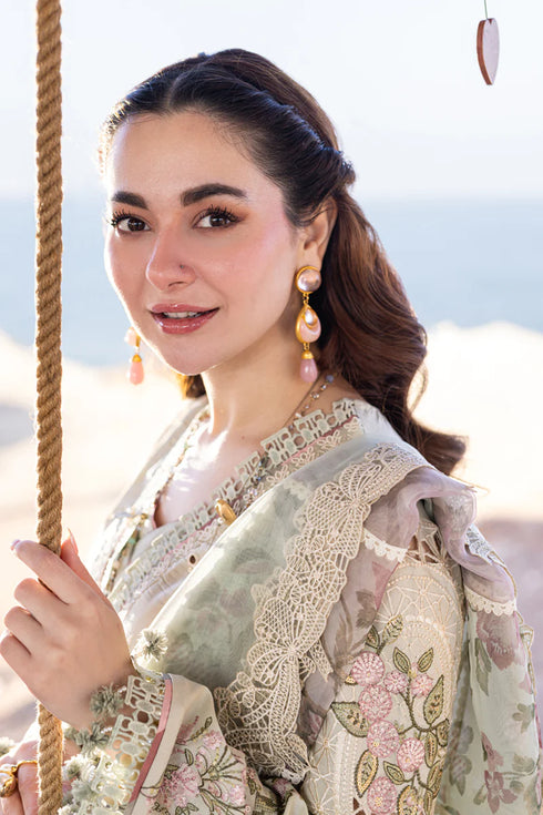 Qalamkar Luxury Lawn 2024 | FP-15 RANIA