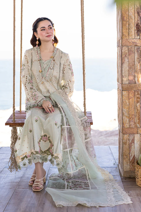 Qalamkar Luxury Lawn 2024 | FP-15 RANIA