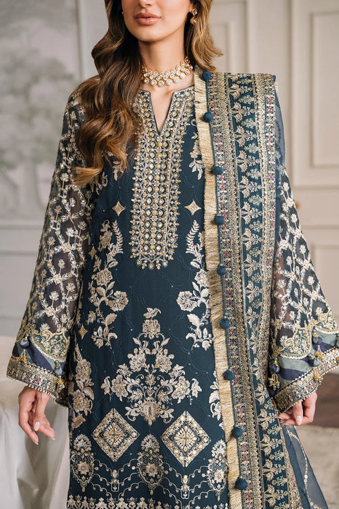 EMBROIDERED MASURI CH12-01 UNSTITCHED