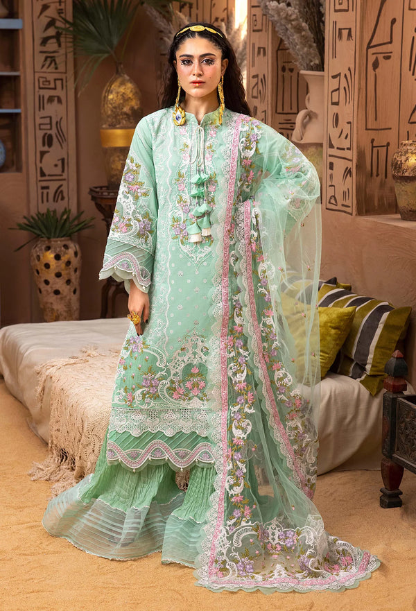 Adan's Lawn 5586 Embroidered Suit