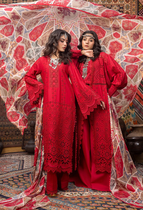 Adan's Lawn 5518 Embroidered Suit