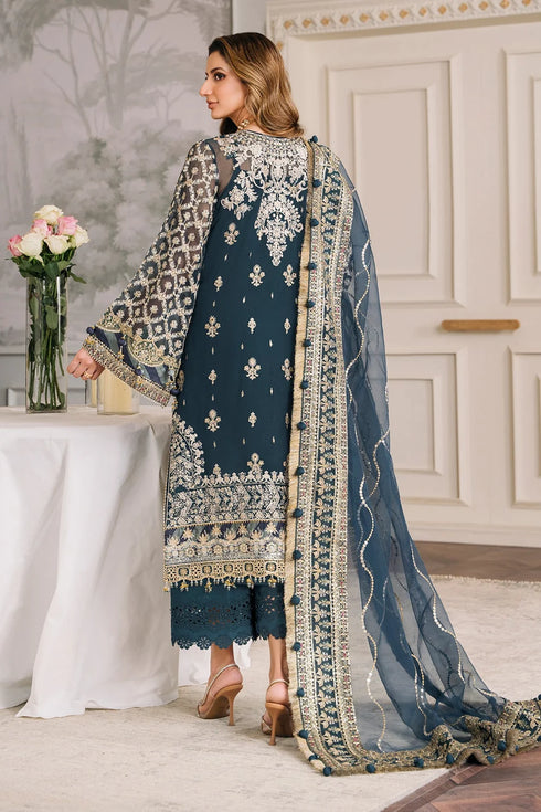 EMBROIDERED MASURI CH12-01 UNSTITCHED