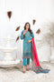 Tasika Embroidered Lawn Digital Print by Tawakkal-D-2188
