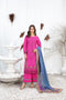 Tasika Embroidered Lawn Digital Print by Tawakkal- D-2201
