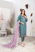 Tasika Embroidered Lawn Digital Print by Tawakkal-D-2192