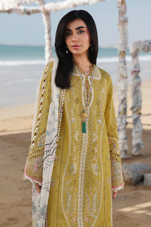 Qalamkar Sahil Luxury Lawn – SA-07 HIRA