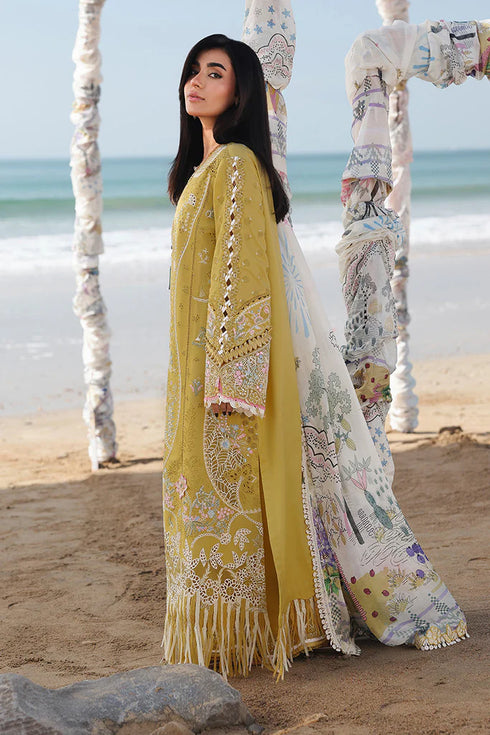 Qalamkar Sahil Luxury Lawn – SA-07 HIRA