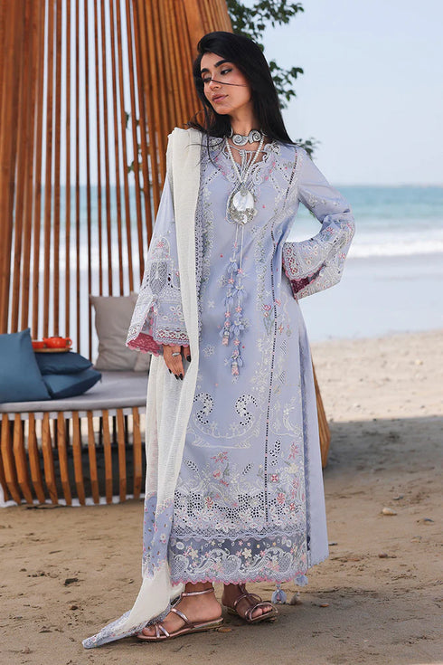 Qalamkar Sahil Luxury Lawn – SA-08 ZAYNA