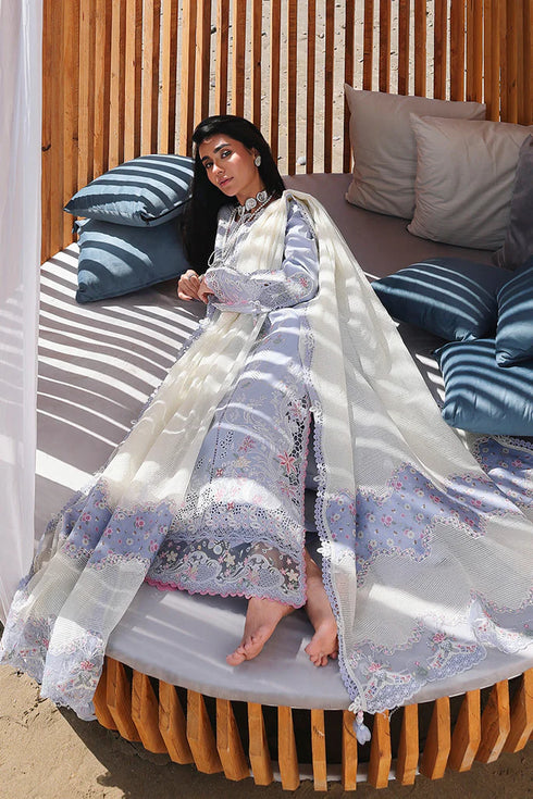 Qalamkar Sahil Luxury Lawn – SA-08 ZAYNA