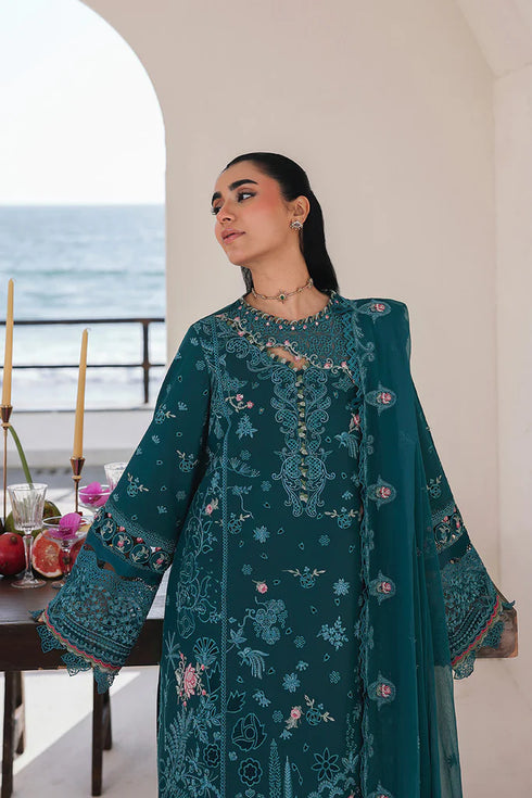 Qalamkar Sahil Luxury Lawn – SA-04 ELIF
