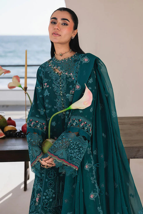 Qalamkar Sahil Luxury Lawn – SA-04 ELIF