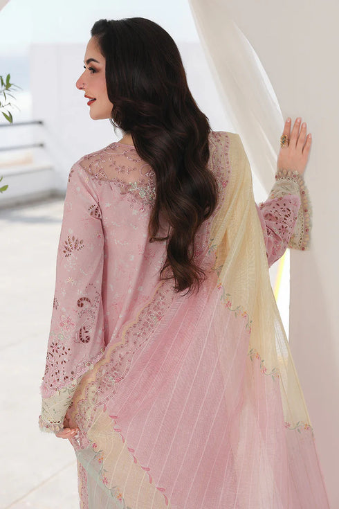 Qalamkar Sahil Luxury Lawn – SA-09 HANIYA