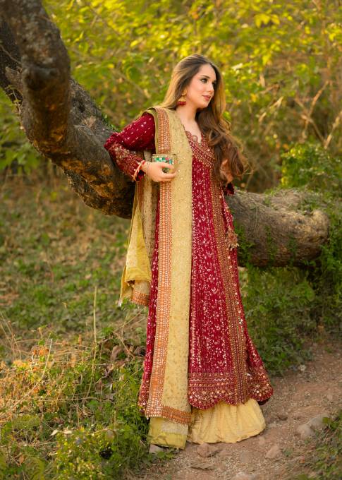 AL-3860 Red - Ally's & Malhaar