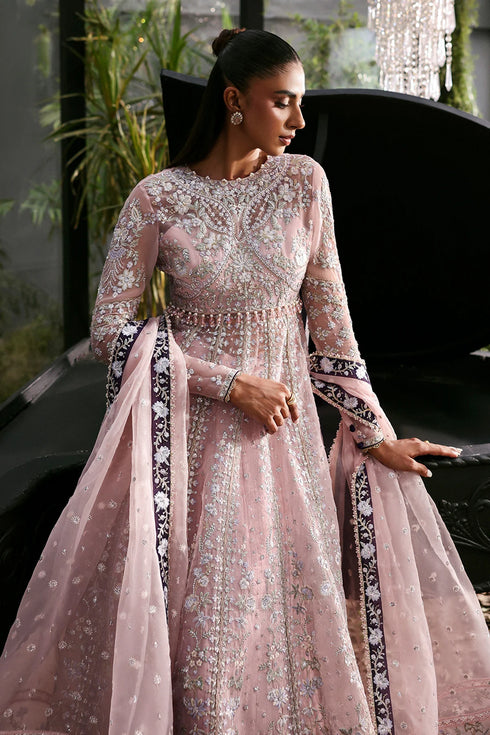 Afrozeh La Fuchsia Luxury Formal Collection-Zeal