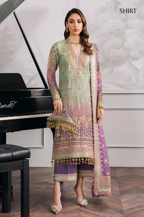 EMBROIDERED MASURI CH12-08 UNSTITCHED