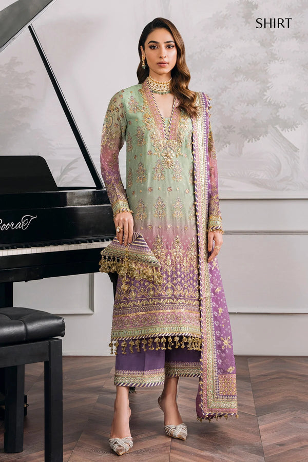 EMBROIDERED MASURI CH12-08 UNSTITCHED