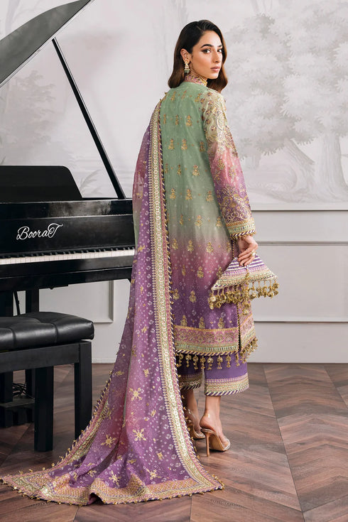 EMBROIDERED MASURI CH12-08 UNSTITCHED