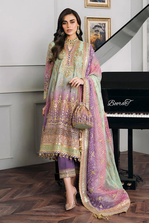 EMBROIDERED MASURI CH12-08 UNSTITCHED