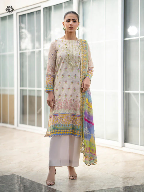 Rang Pasand Digital Print Embroidered by - GRP2404A4