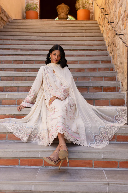 Qalamkari Qline Summer Lawn-QM-02 Cheri