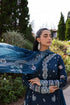 Qalamkari Qline Summer Lawn-QM-01 Bleu