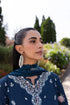 Qalamkari Qline Summer Lawn-QM-01 Bleu