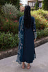 Qalamkari Qline Summer Lawn-QM-01 Bleu