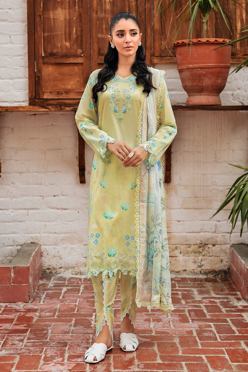 Ramsha - Rangrez Lawn Collection 2024 -N-407-india