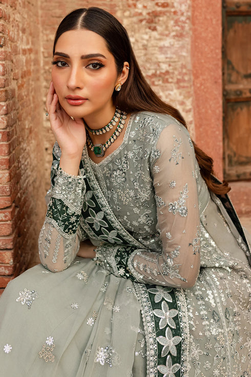 Farasha Ritzier Formal Collection -Grey Veil