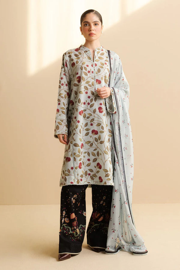 Zara Shahjahan Coco Prints Lawn Drop II – Rey-7B