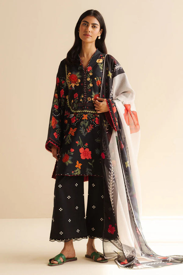 Zara Shahjahan Coco Prints Lawn Drop II – Nyra-5A