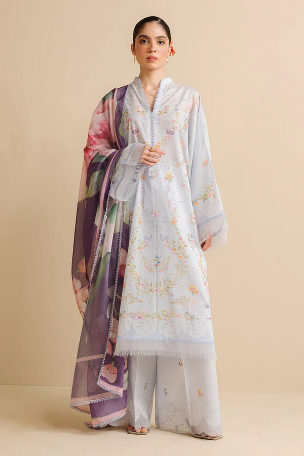 Zara Shahjahan Coco Prints Lawn Drop II – Aria-3A