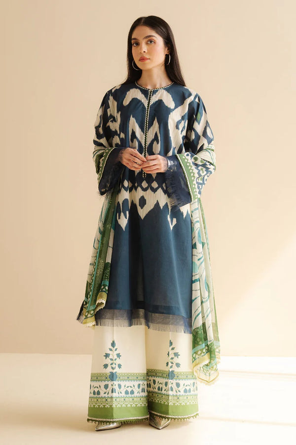 Zara Shahjahan Coco Prints Lawn Drop II – Sila-6B