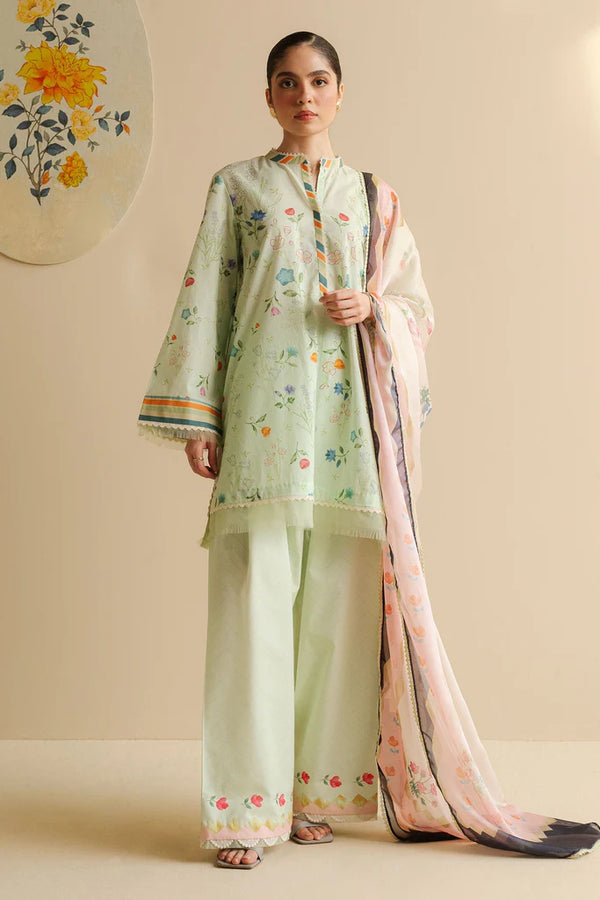 Zara Shahjahan Coco Prints Lawn Drop II – Kaia-9A