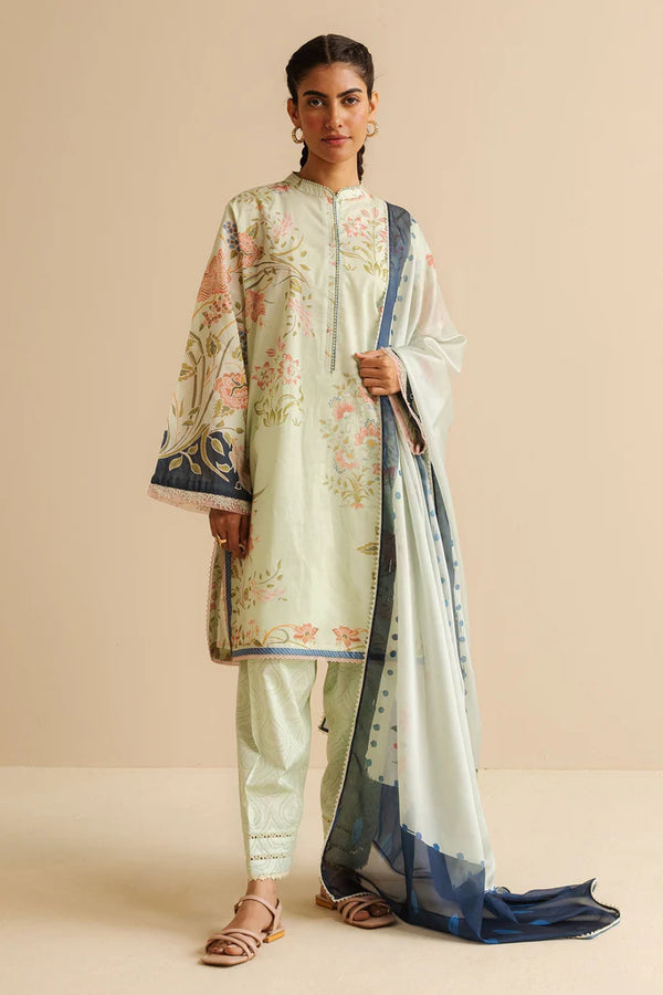 Zara Shahjahan Coco Prints Lawn Drop II – Vara-8A