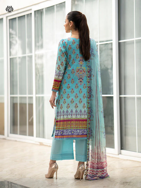 GullJee Rang Pasand Digital Print Embroidered at-allibaash.com
