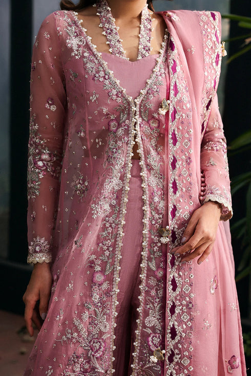 Afrozeh La Fuchsia Luxury Formal Collection-Seraira
