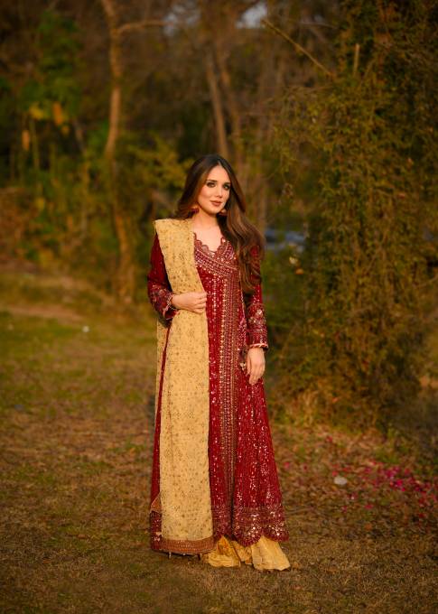 AL-3860 Red - Ally's & Malhaar