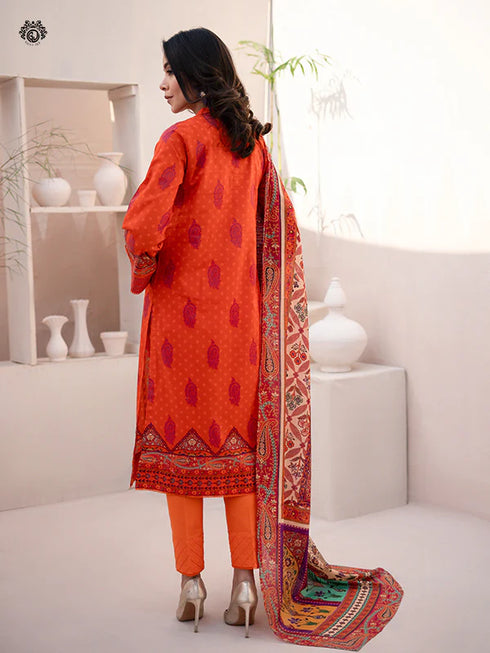 GullJee Rang Pasand Digital Print Embroidered by -delhi-india