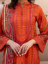 GullJee Rang Pasand Digital Print Embroidered at -allibaash.com