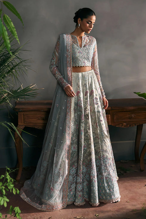 Afrozeh La Fuchsia Luxury Formal Collection-Elanora