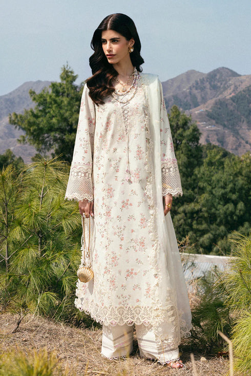 Qalamkar Qlinekari Lawn-DC-13 Miri