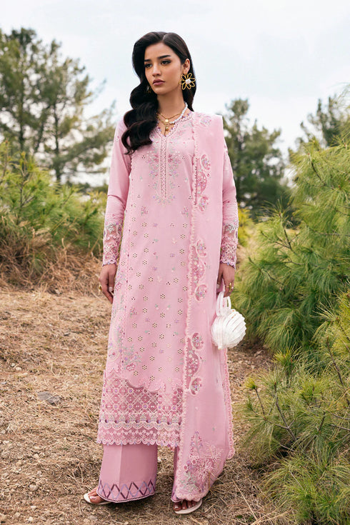 Qalamkar Qlinekari Lawn-DC-02 Freja