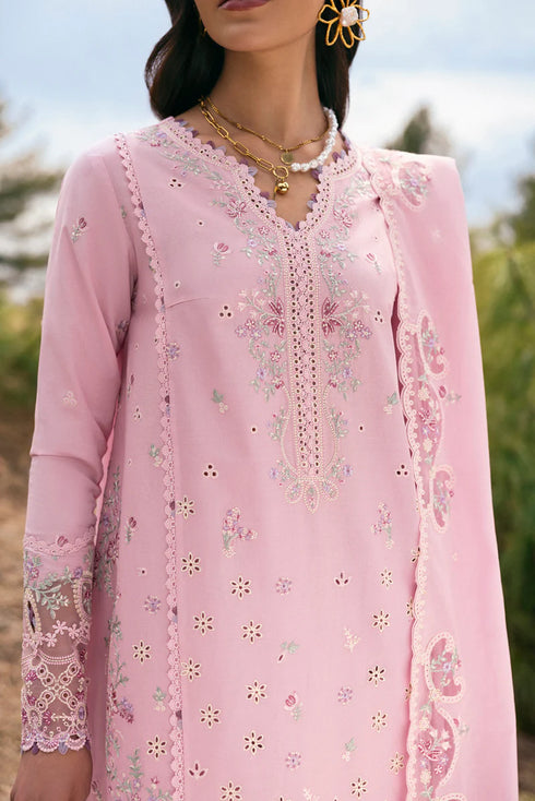 Qalamkar Qlinekari Lawn-DC-02 Freja
