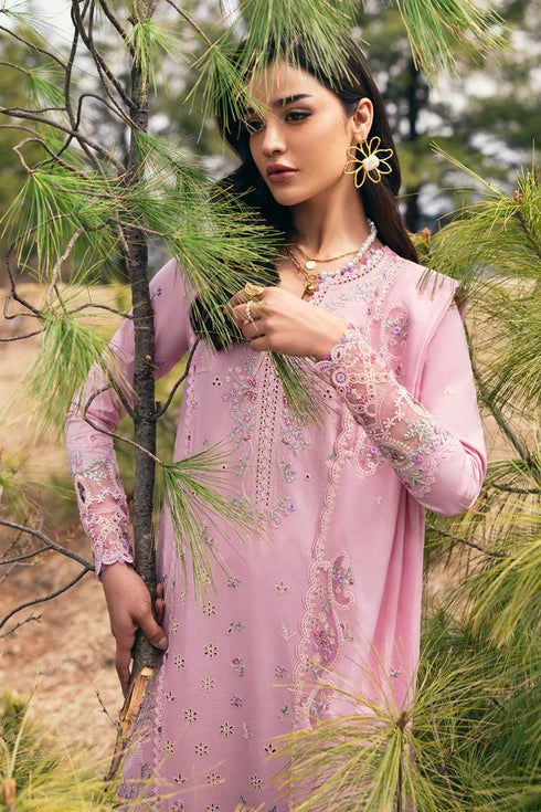 Qalamkar Qlinekari Lawn-DC-02 Freja