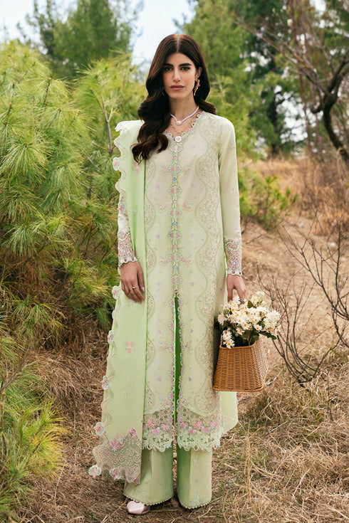 Qalamkar Qlinekari Lawn-DC-14 Meline