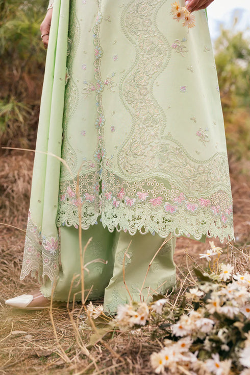 Qalamkar Qlinekari Lawn-DC-14 Meline