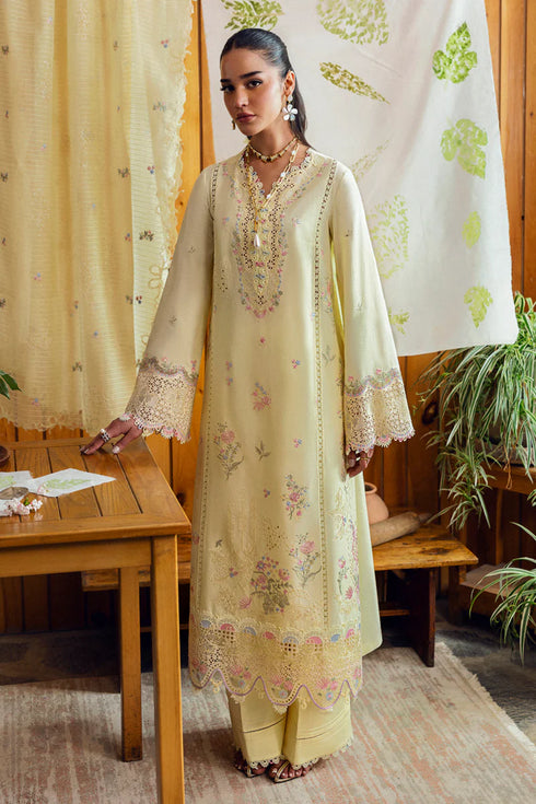 Qalamkar Qlinekari Lawn-DC-04 Keva