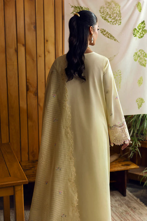 Qalamkar Qlinekari Lawn-DC-04 Keva
