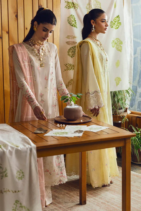 Qalamkar Qlinekari Lawn-DC-04 Keva